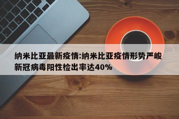 纳米比亚最新疫情:纳米比亚疫情形势严峻 新冠病毒阳性检出率达40%